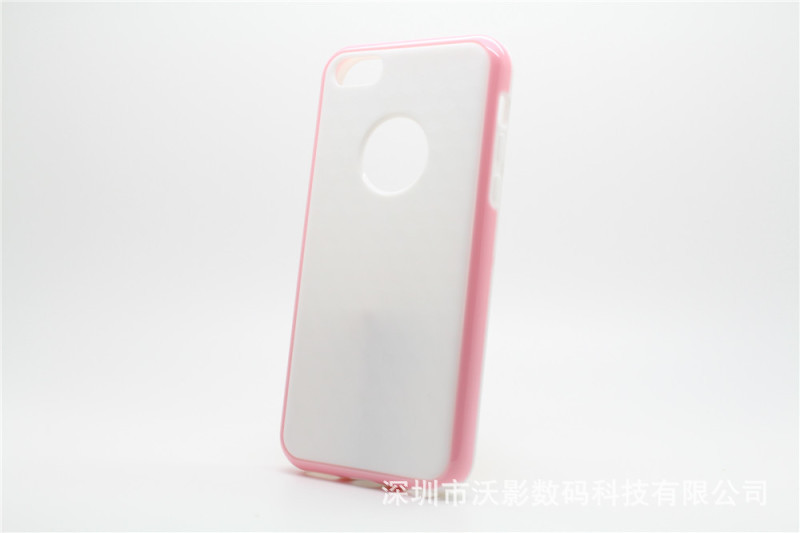 iphone5c曬紋雙色軟殼