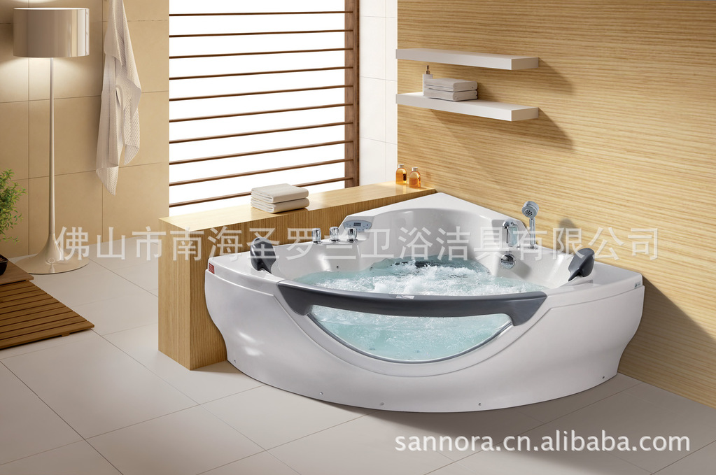 优质亚克力冲浪按摩浴缸jacuzzi/massage bathtub