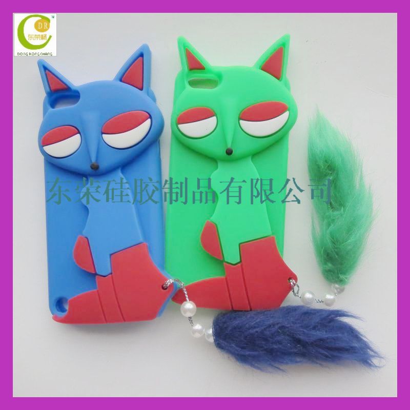 Iphone 5 silicone cover-Fox (6