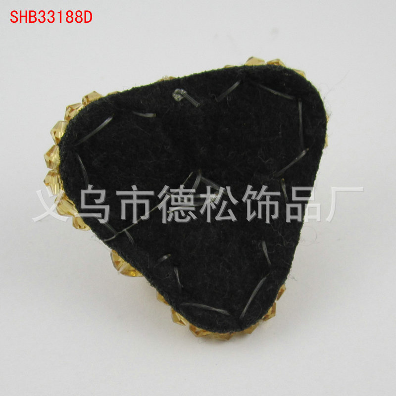 亚克力菊花闪亮鞋饰鞋花,秋季鞋配饰,手工鞋花厂家小额批发