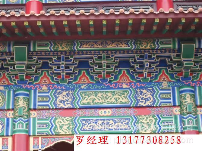 湖北中柱古建园林彩绘有限公司是湖北省一家专业从事古建彩绘,彩绘