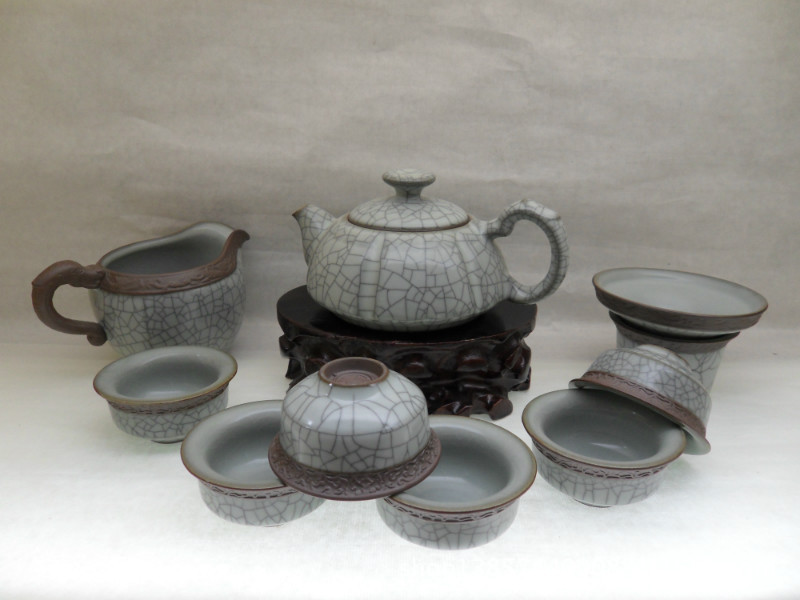 青瓷 哥窑茶具