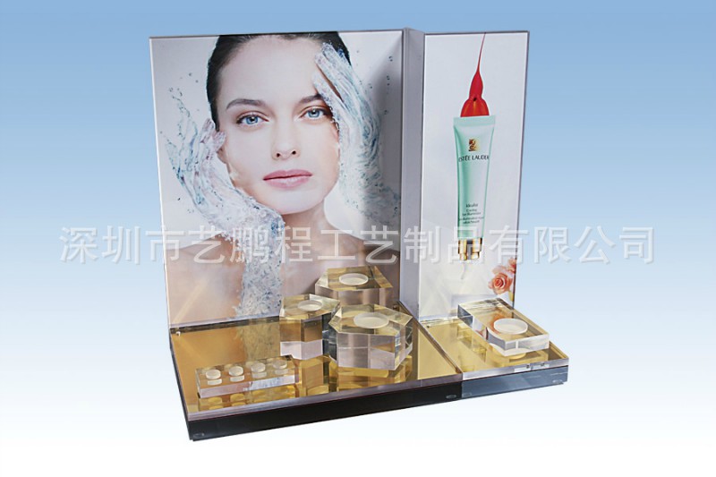 亚克力化妆品展示架