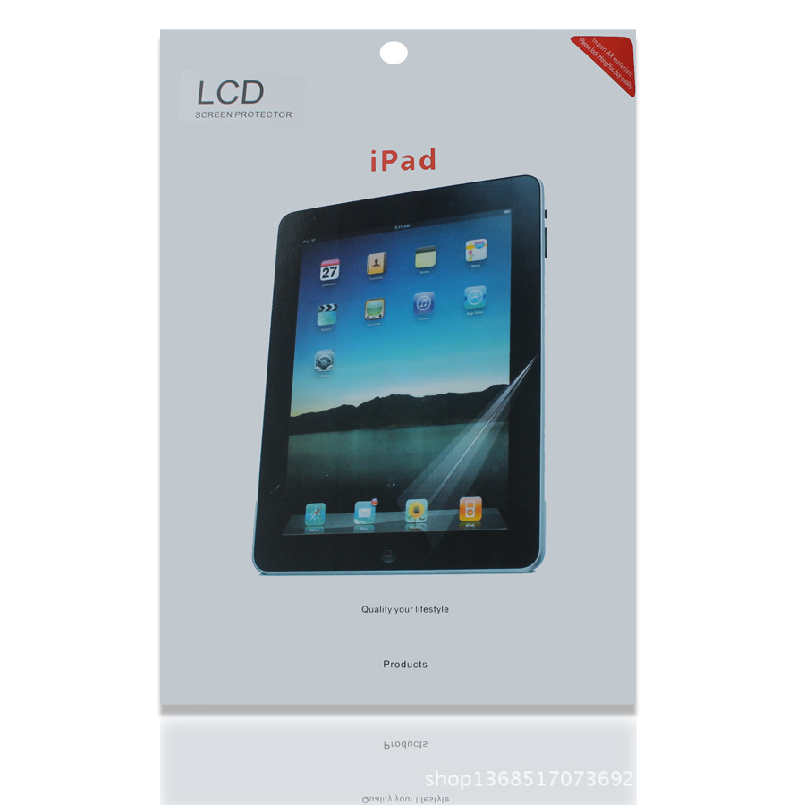 榮美 廠傢批發 ipad2/3/4 平板電腦液晶屏幕高清透明貼膜保護膜工廠,批發,進口,代購