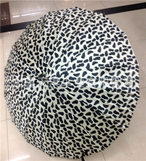 55cm*14mm*8K自動色丁傘