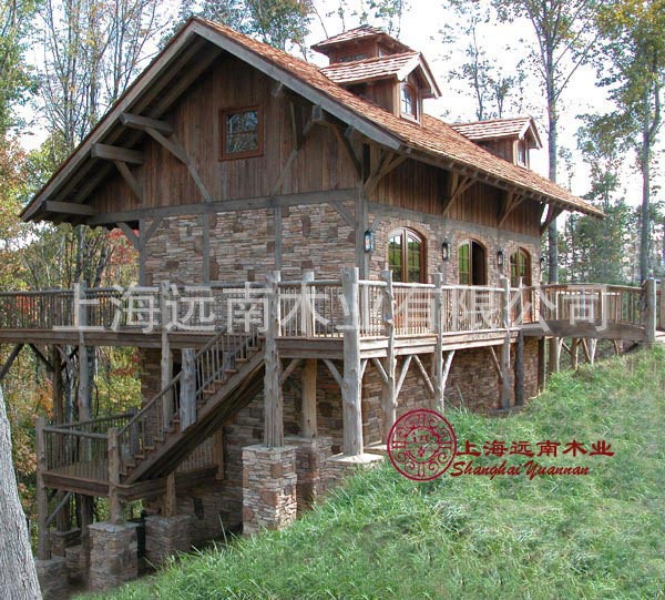 木结构房屋特点: 1.