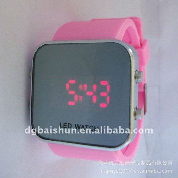 big face led watch