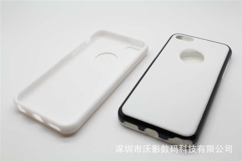 iphone5c曬紋雙色軟殼