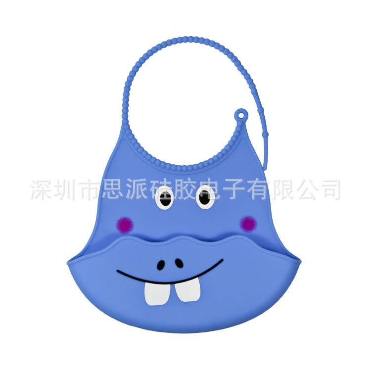 可愛兔牙口水兜兒
