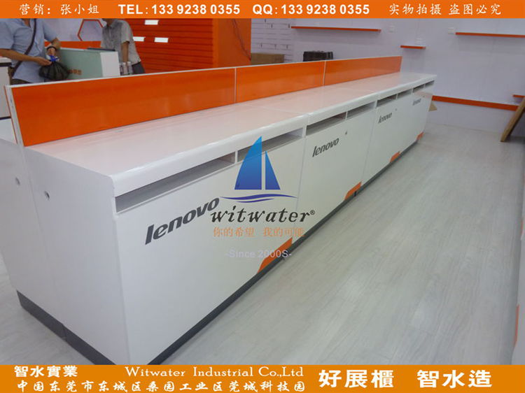 联想电脑柜陈列