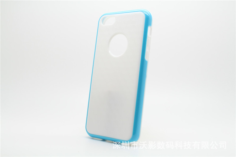 iphone5c曬紋雙色軟殼