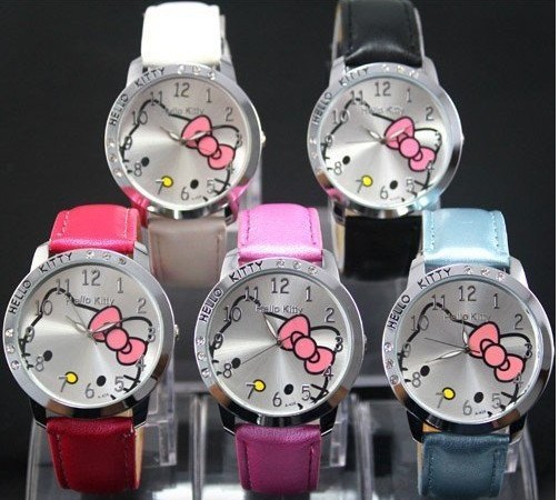 當天發貨 批發供應新款hello kitty兒童手表 價格優勢!