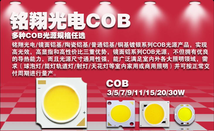 cob光源10w