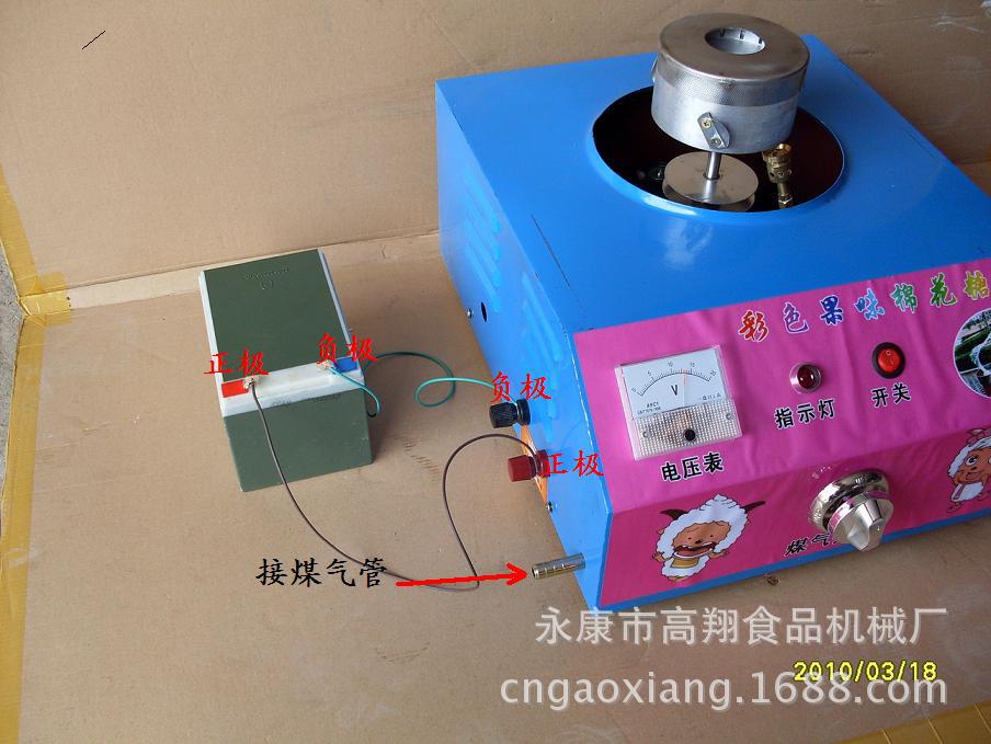 棉花糖機安裝