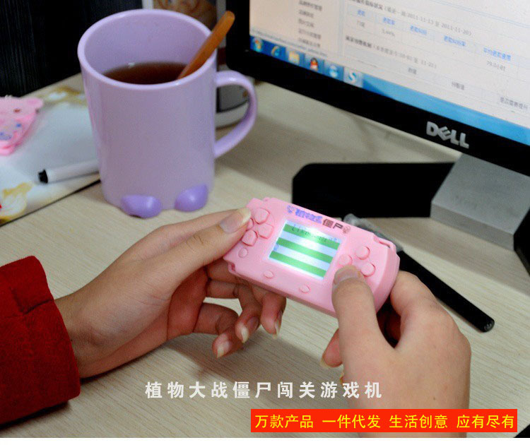 儿童玩具愤怒的小鸟掌上迷你游戏机/彩屏闯关游戏机刺激游戏