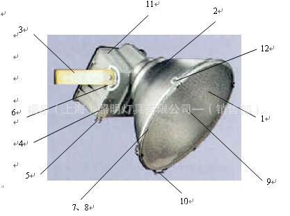 远照灯构造图