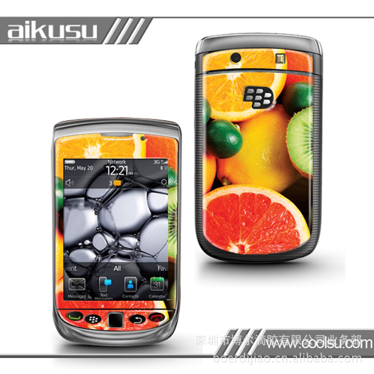 黑莓9800滴胶水果