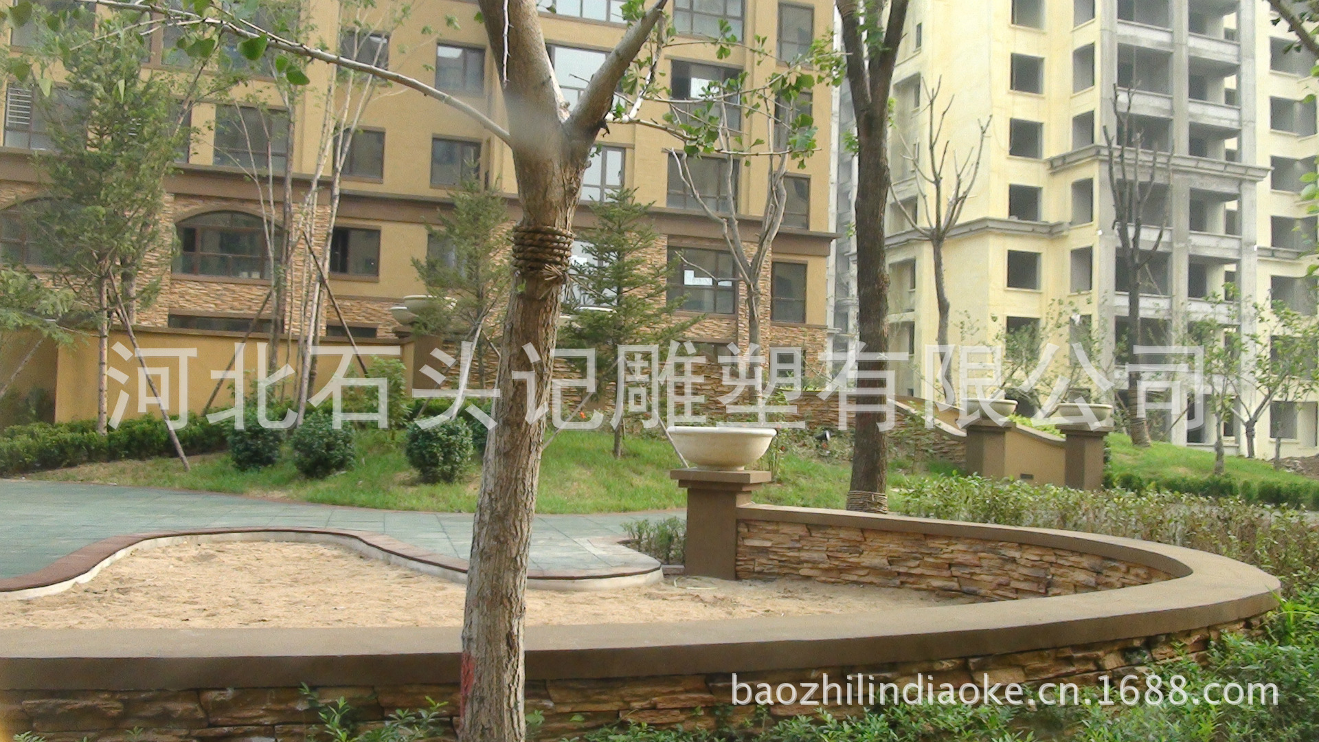 2013葫芦岛巴塞罗娜小区景观工程实例