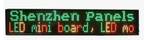 P10红绿双色小条屏