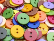 衬衫西装布艺树脂糖果色钮扣