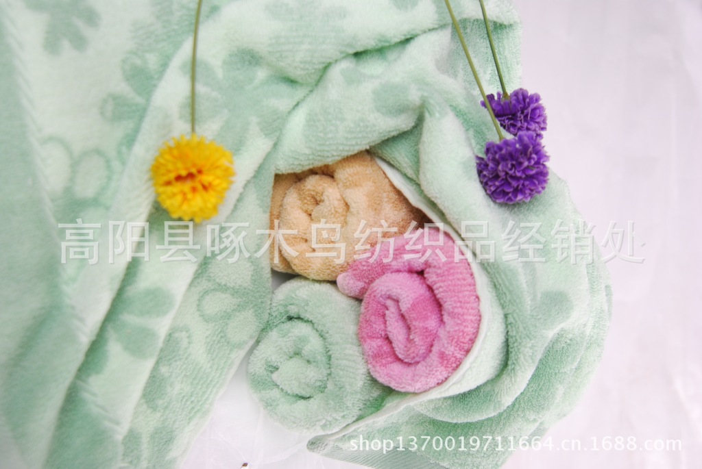 纯棉32股色织毛巾