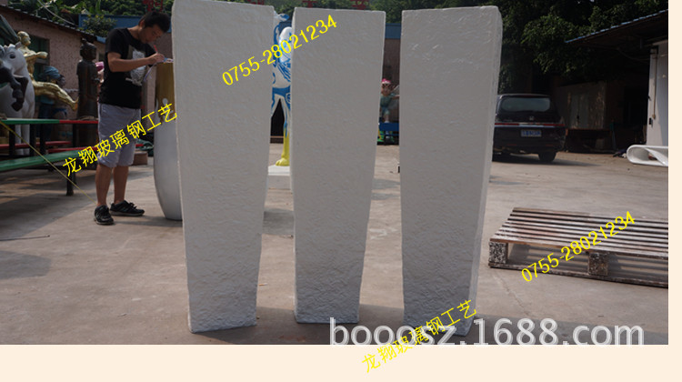 12方形玻璃钢花盆