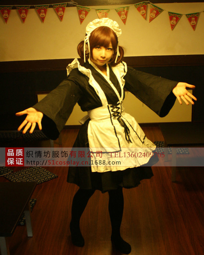 黑色和服