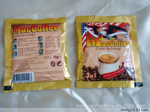 cofee sachet