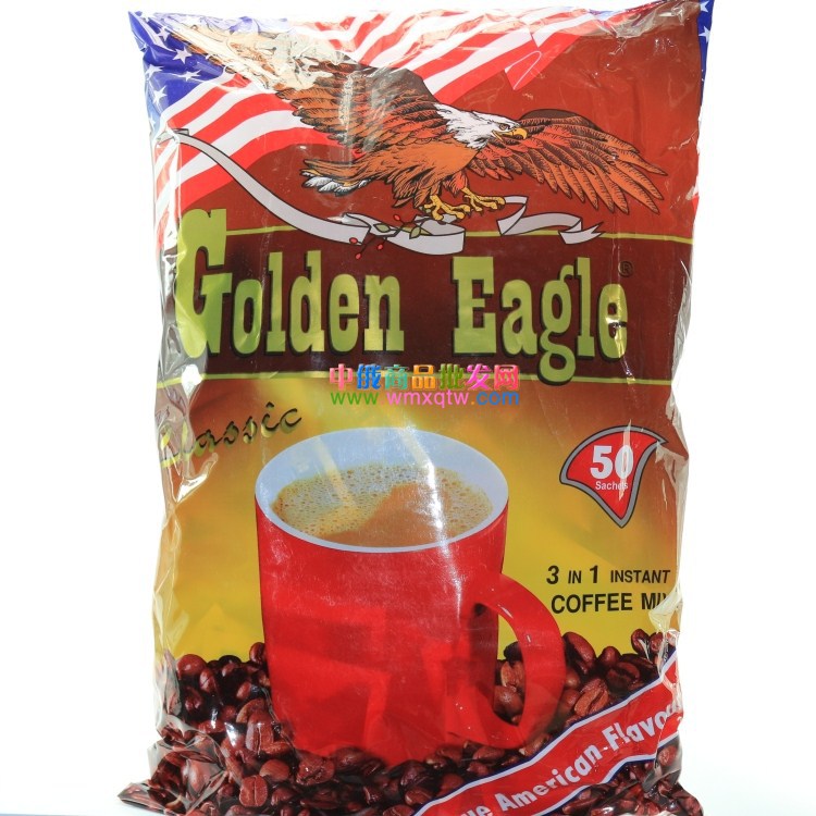 冲钻特价-俄罗斯进口超级好喝金鹰Golden,Eagle速溶咖啡1000克