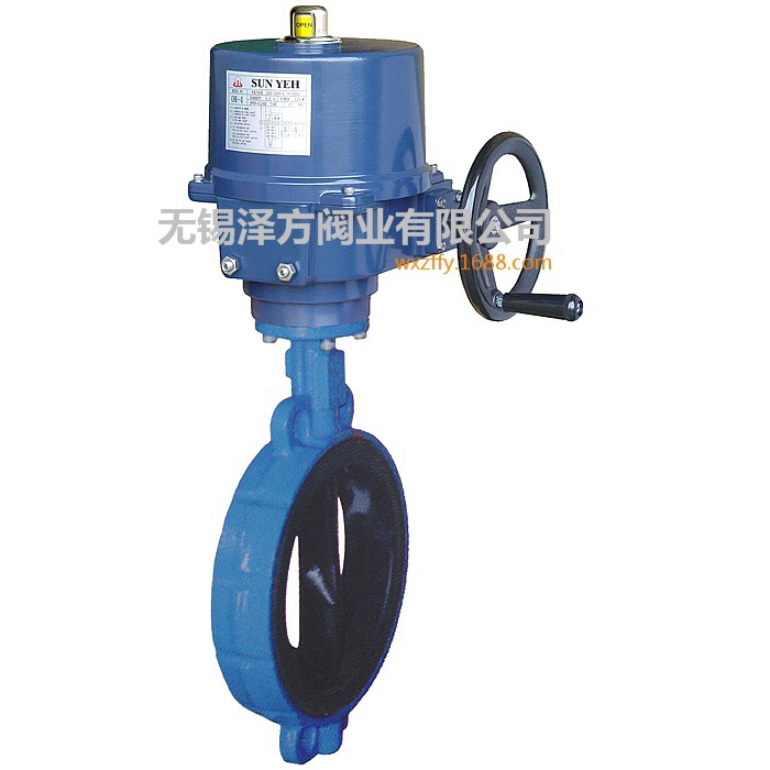 SUNYEH电动金属对夹蝶阀 (3)【小图】