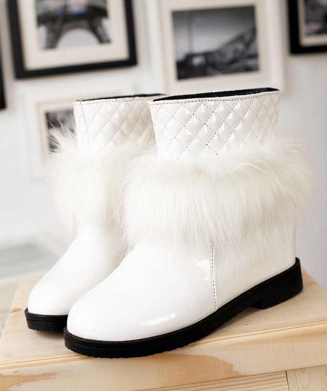 2013秋冬新款雪地靴短靴女防水台保暖加厚带毛雪地靴短靴女靴子女