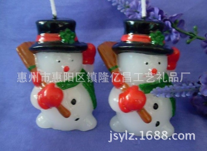 雪人蠟燭2