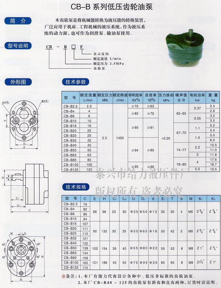 CB-B系列