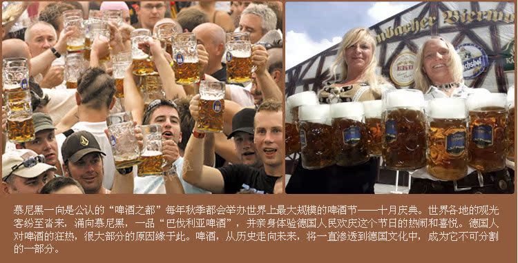 德国原装进口啤酒 威德曼原浆小麦 白啤酒 500ml*24听(整箱发货)