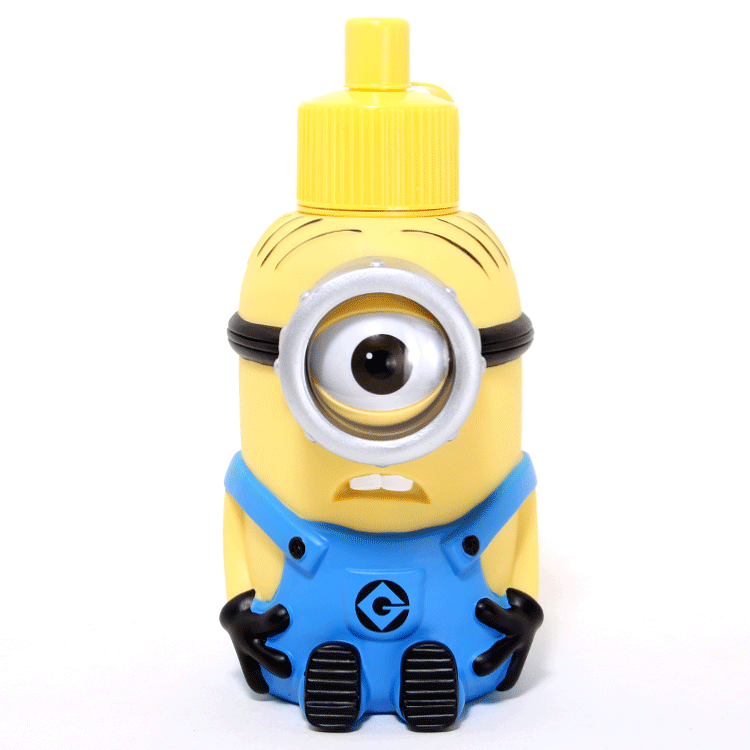 小黄人水壶小黄人偷奶爸水壶不锈钢内胆水壶