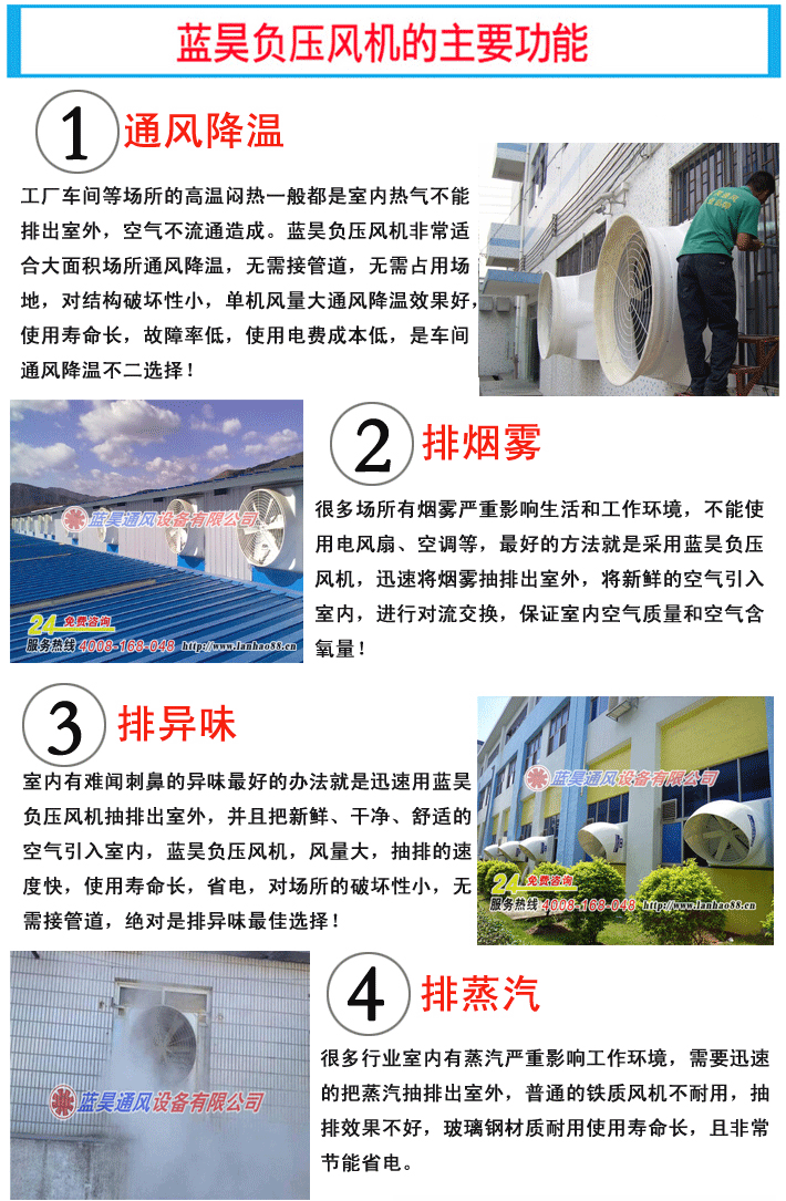 排烟雾功能