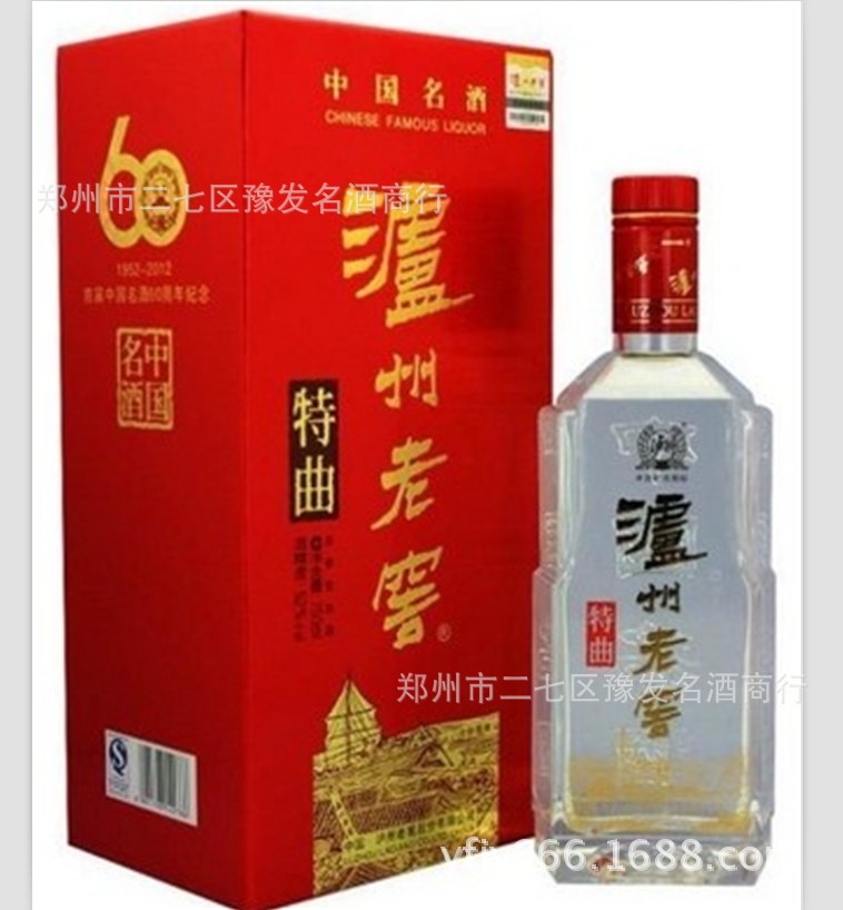 泸州老窖 特曲 750ml 浓香型白酒 1x4