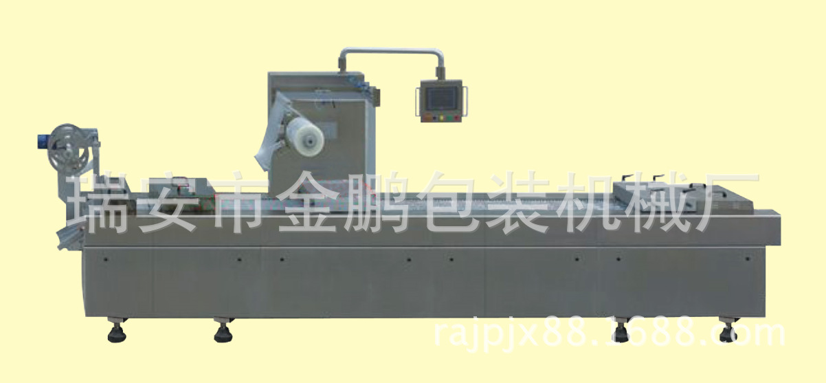 　　DLW-420全自动拉伸膜真空包装机