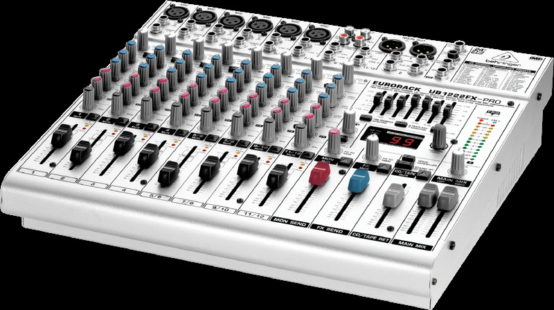 批发百灵达调音台ub1222fx-pro 12路输入48v幻象电源