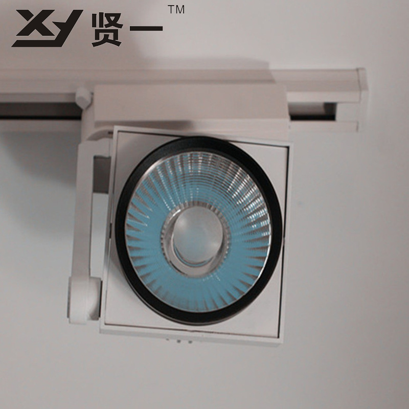 LED轨道灯 LED  COB30W方形轨道灯  GD-6S 量大从优  厂家直销