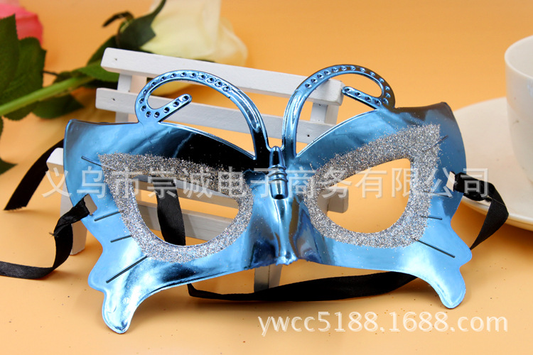 蝴蝶面具蓝色