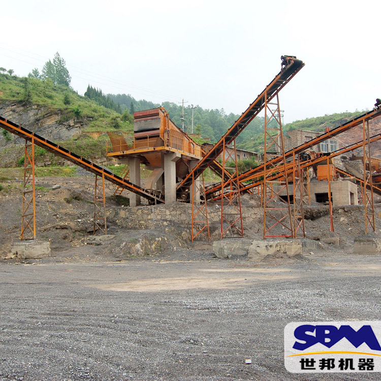 上海新型 矿用 采石场用 公路石料破碎生产线价格
