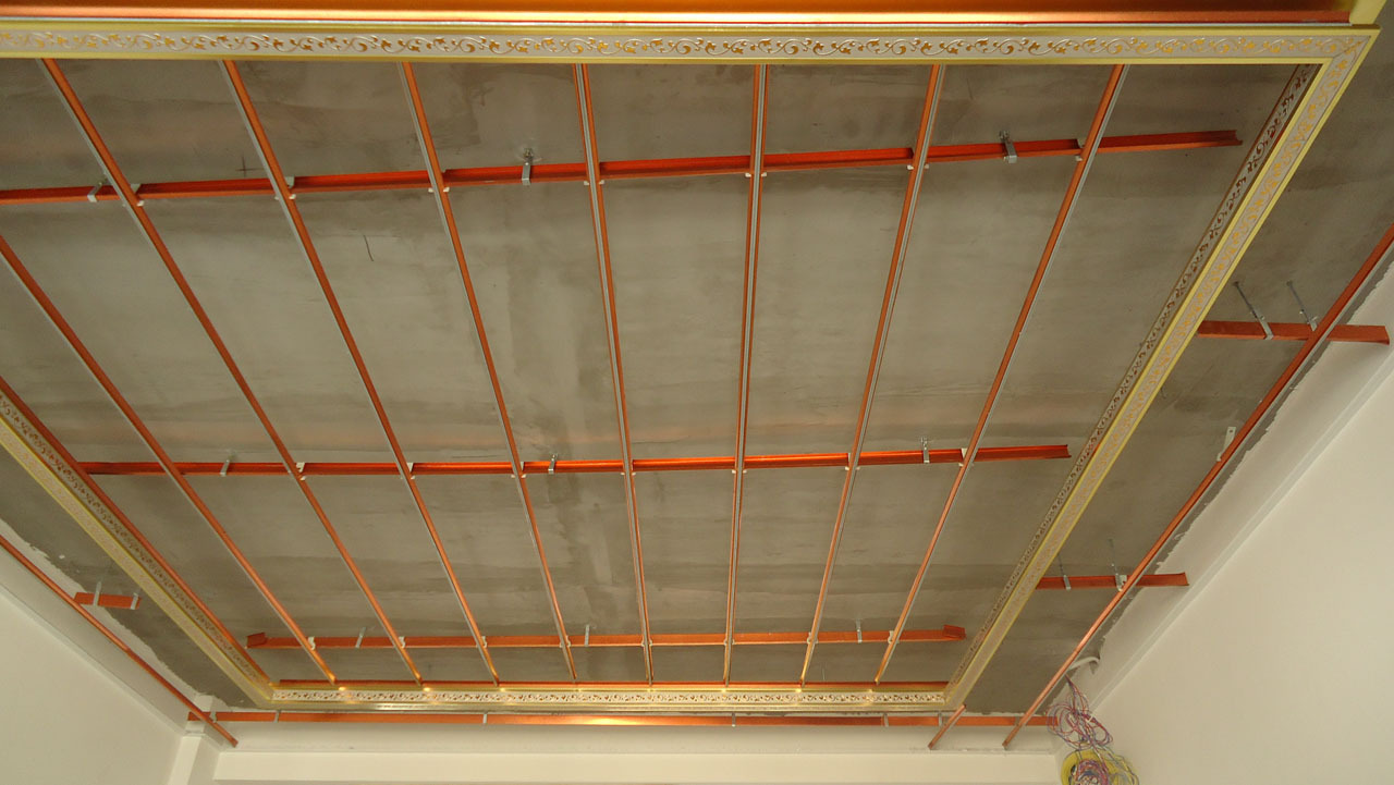 客厅 餐厅厨卫 卧室集成吊顶 复式 二级 错层专用铝梁厂家直销