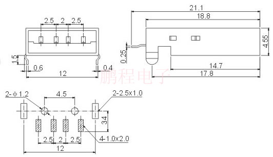 USB-A-04t-