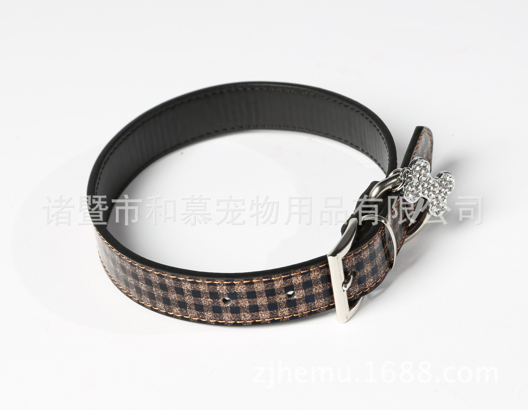 廠傢降價促銷 水鉆骨頭掛飾寵物項圈 狗狗項圈  寵物用品批發工廠,批發,進口,代購