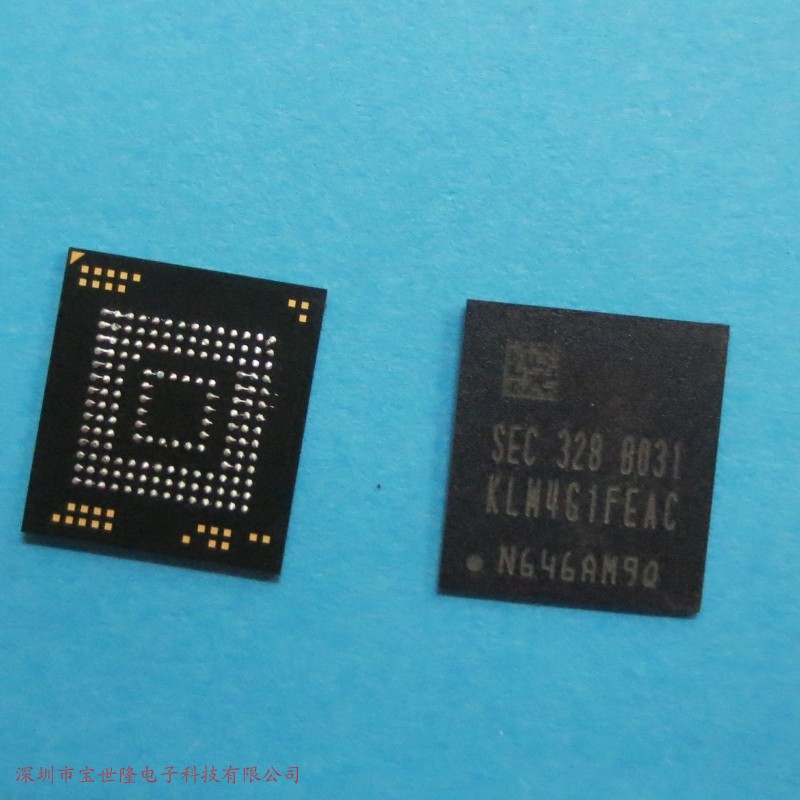 三星(samsung) klm4g1feac emmc flash 4gb 芯片