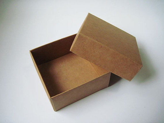 宁波定制牛皮纸包装盒 牛皮纸抽屉折盒 牛皮纸盒 折盒图片_5