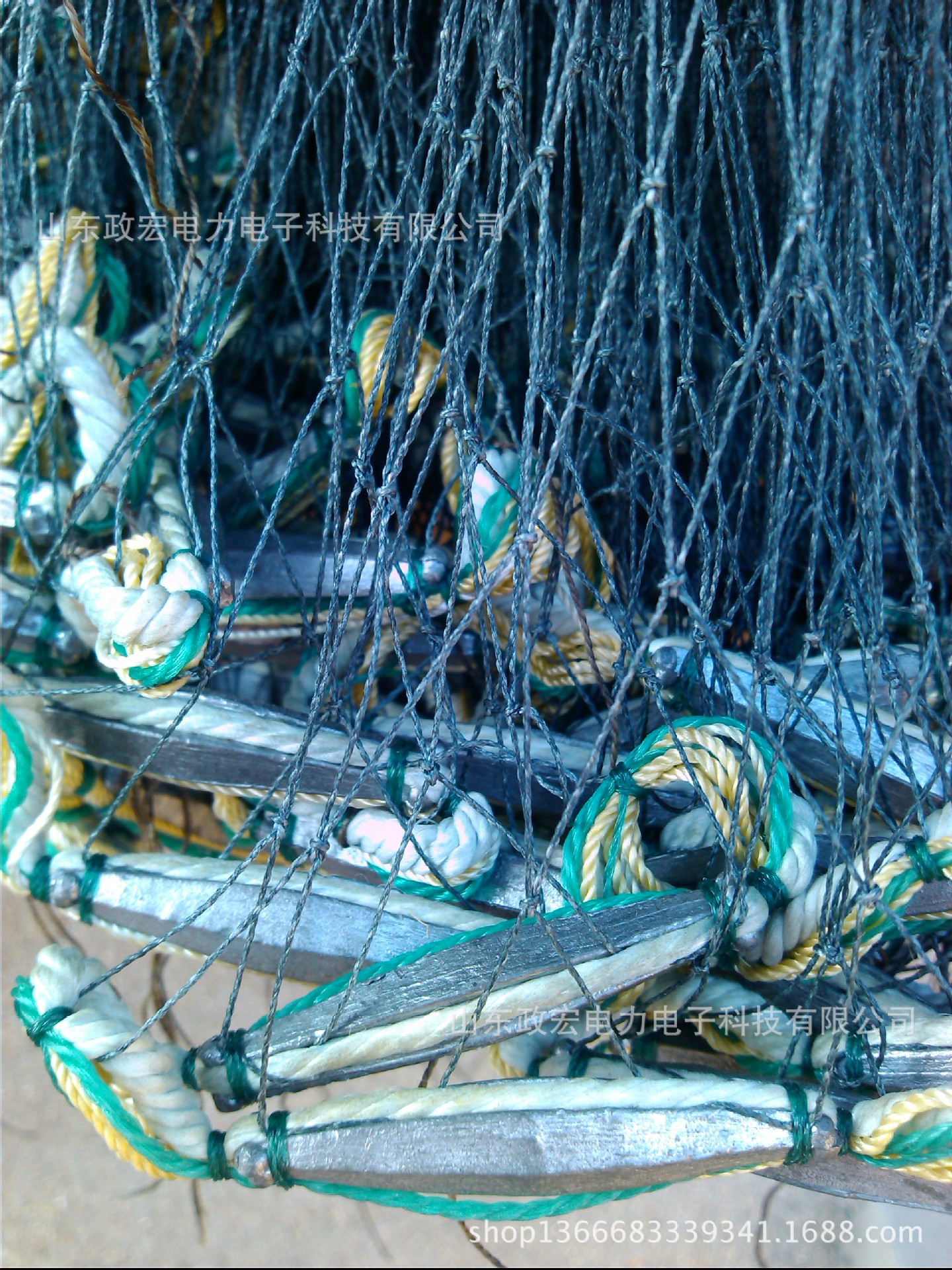 大力马线手工编制手抛网