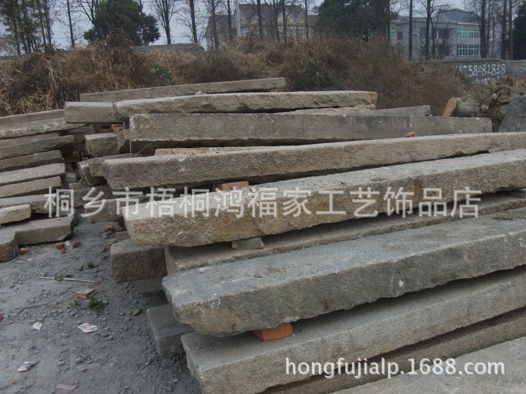 厂家批发供应旧石条.旧石板.铺路石板 价格面议图片_4