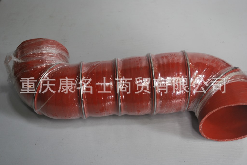 透明硅胶管KMRG-383++500-变径胶管5185011282-内径100变110X硅胶管套,红色钢丝6凸缘6Z字内径100变110XL530XL350XH450XH470-12